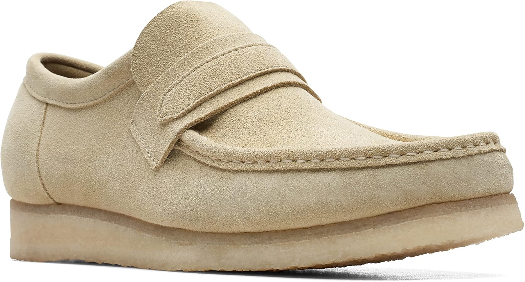 Amazon.com | Clarks Wallabee Loafer - Maple Suede | Loafers & Slip-Ons