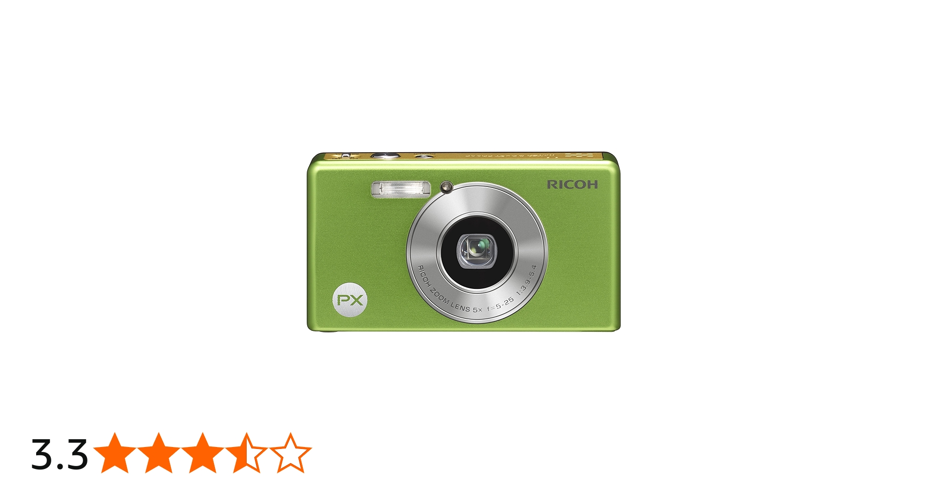Amazon | RICOH 防水デジタルカメラ PX ライムグリーン PXLG