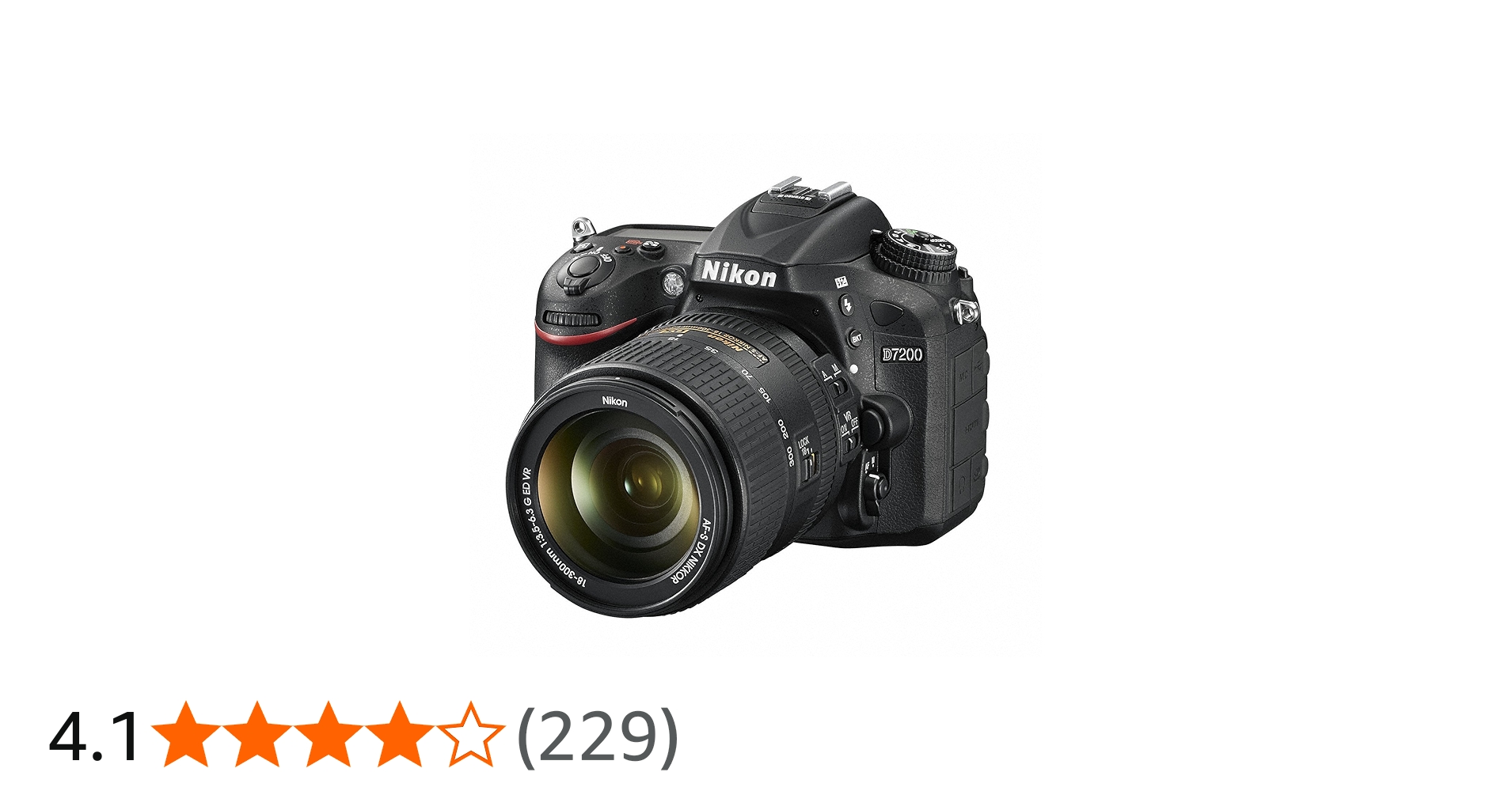 Amazon | Nikon デジタル一眼レフカメラ D7200 18-300VR レンズキット