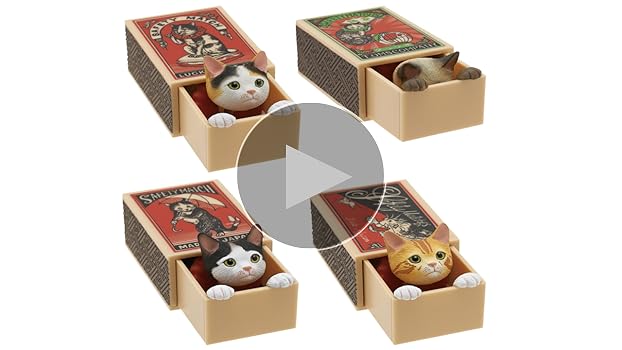 Amazon.com: Kitan Club Cat Peek Matchbox Blind Box - 1 of 4