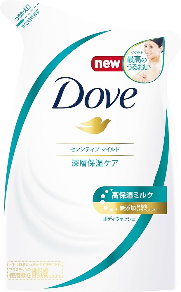 Amazon | Dove ダヴ ボディウォッシュ センシティブマイルド つめかえ