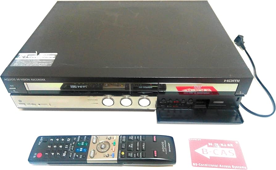 Amazon | シャープ 250GB ビデオ一体型DVDレコーダー AQUOS DV-ACV52