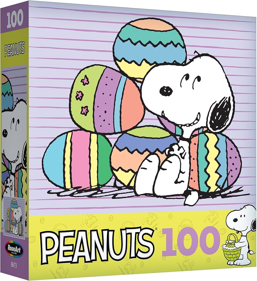 Amazon | スヌーピー & イースターエッグ ジグソーパズル ピーナッツ
