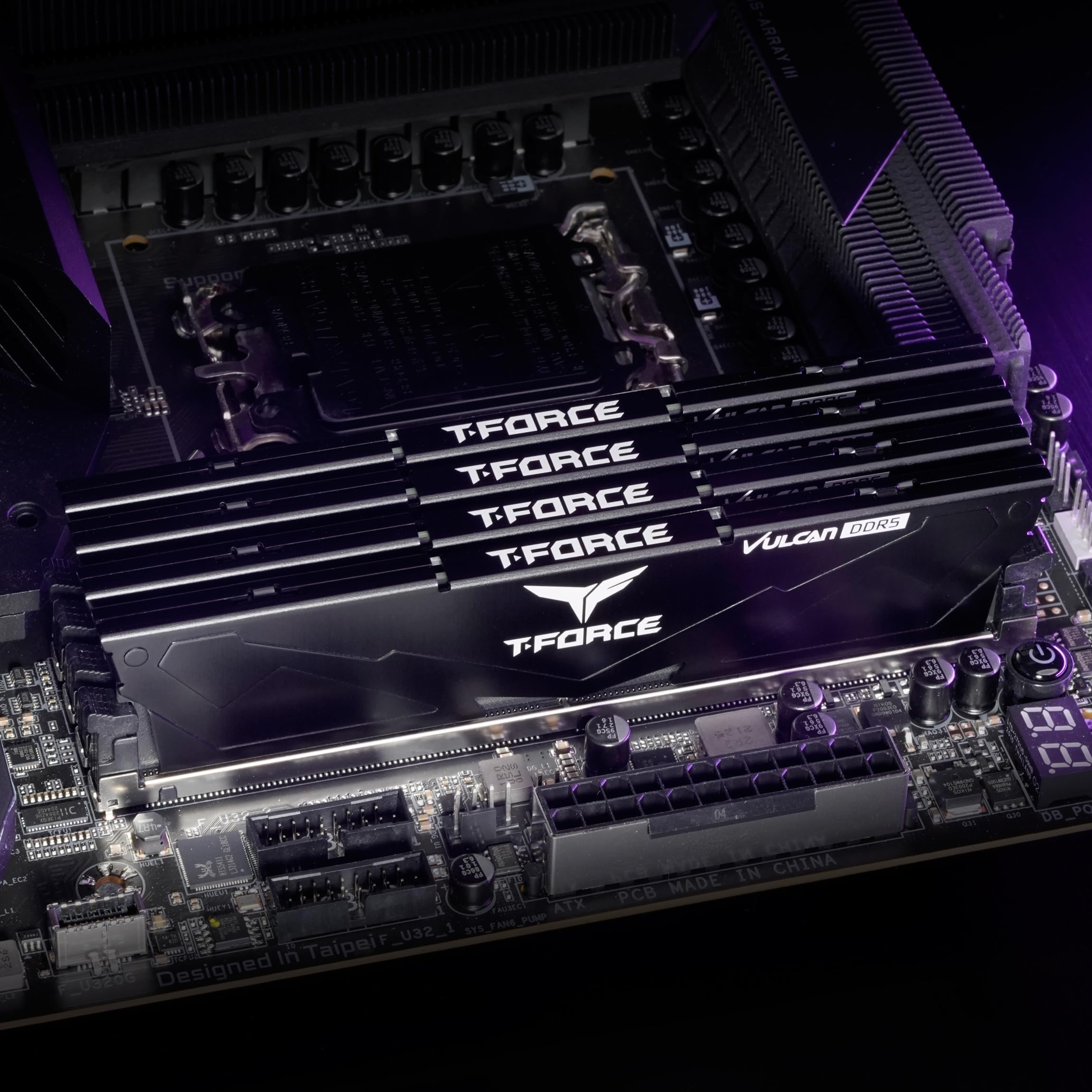 Amazon.co.jp: TEAMGROUP T-FORCE VULCAN DDR5 64GB (2x32GB) 6000MHz