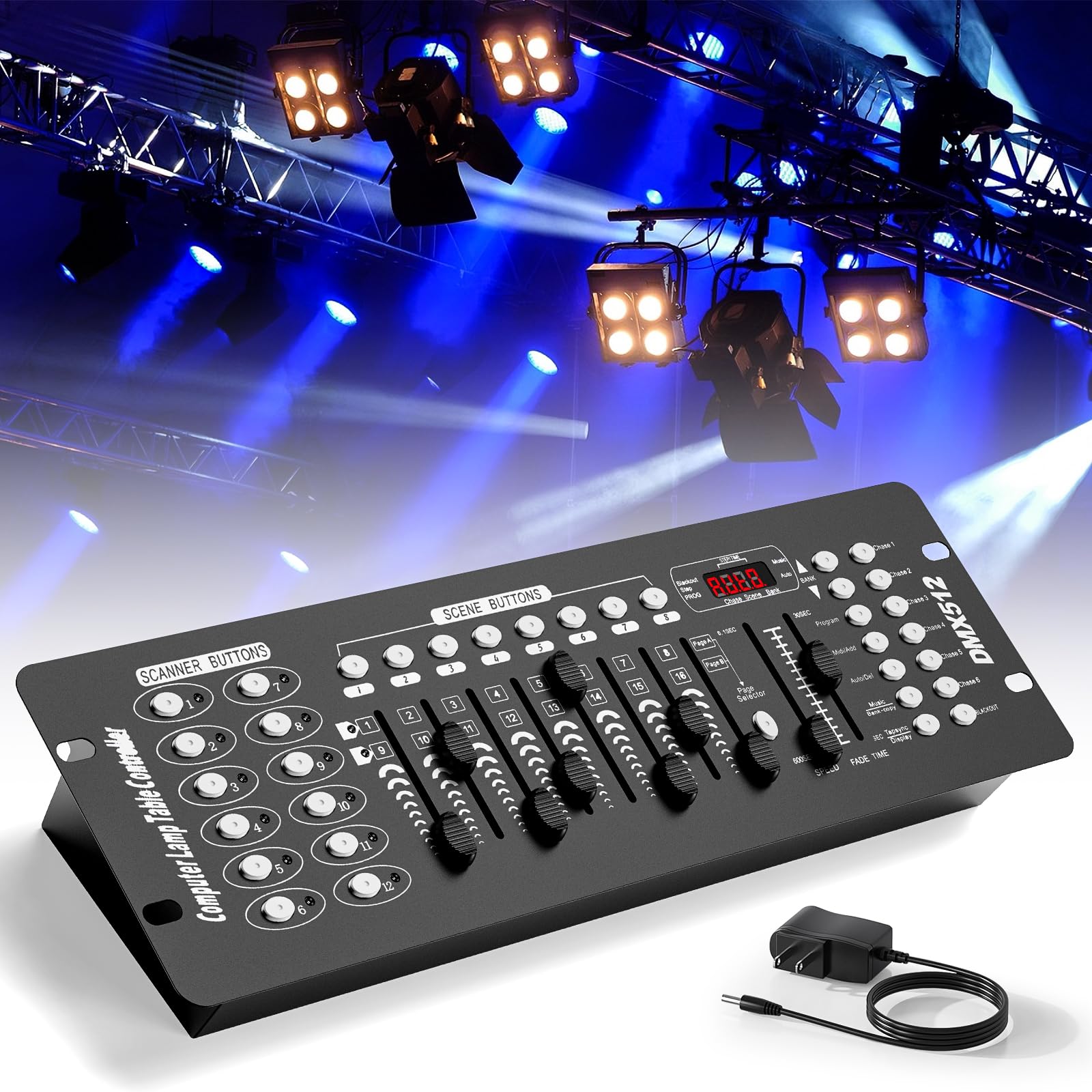 Amazon.com: 192 DMX Controller Use for Editing Program of Stage