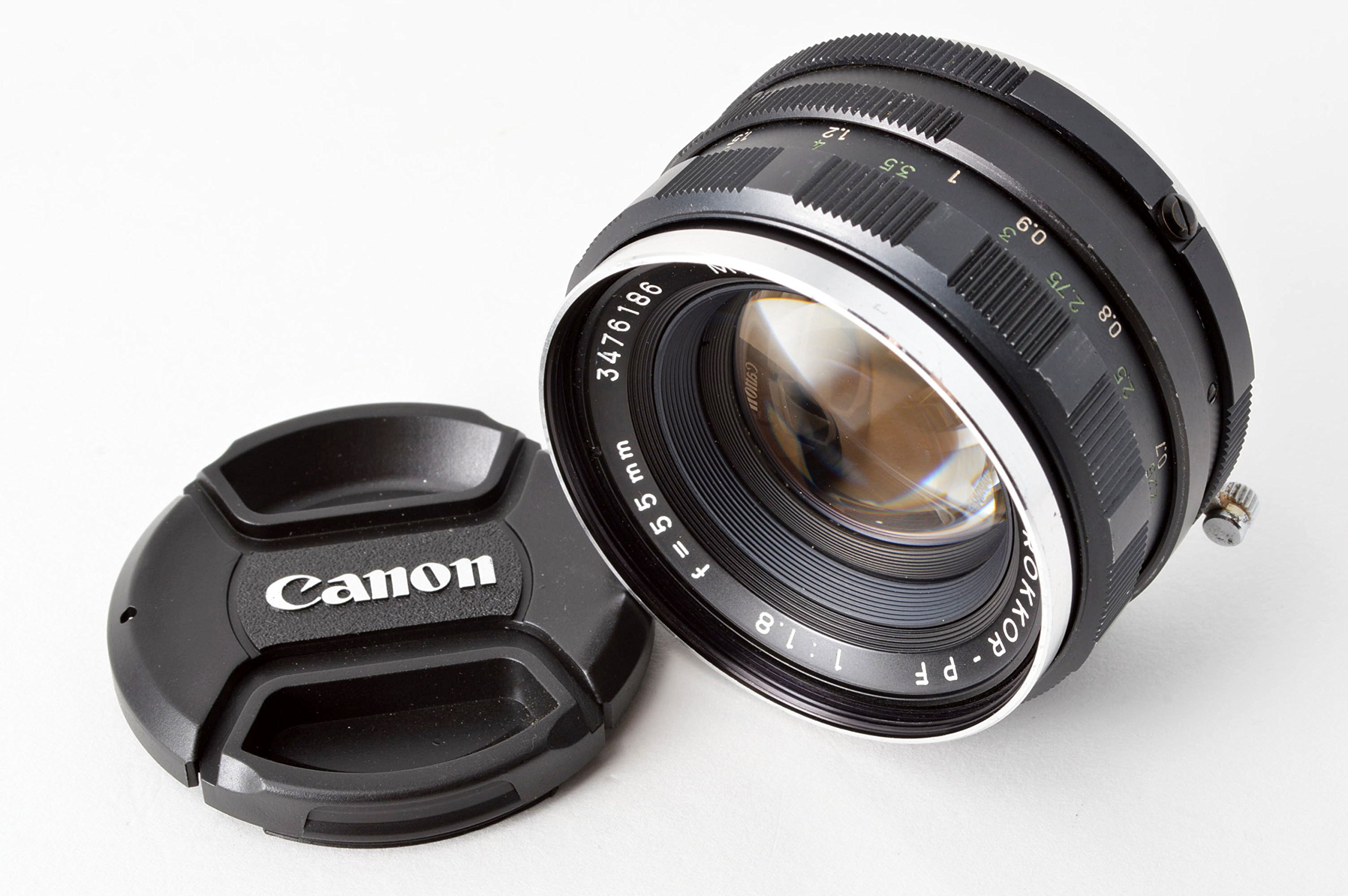 Amazon.co.jp: Minolta AUTO ROKKOR-PF 55mm f1.8 : Electronics