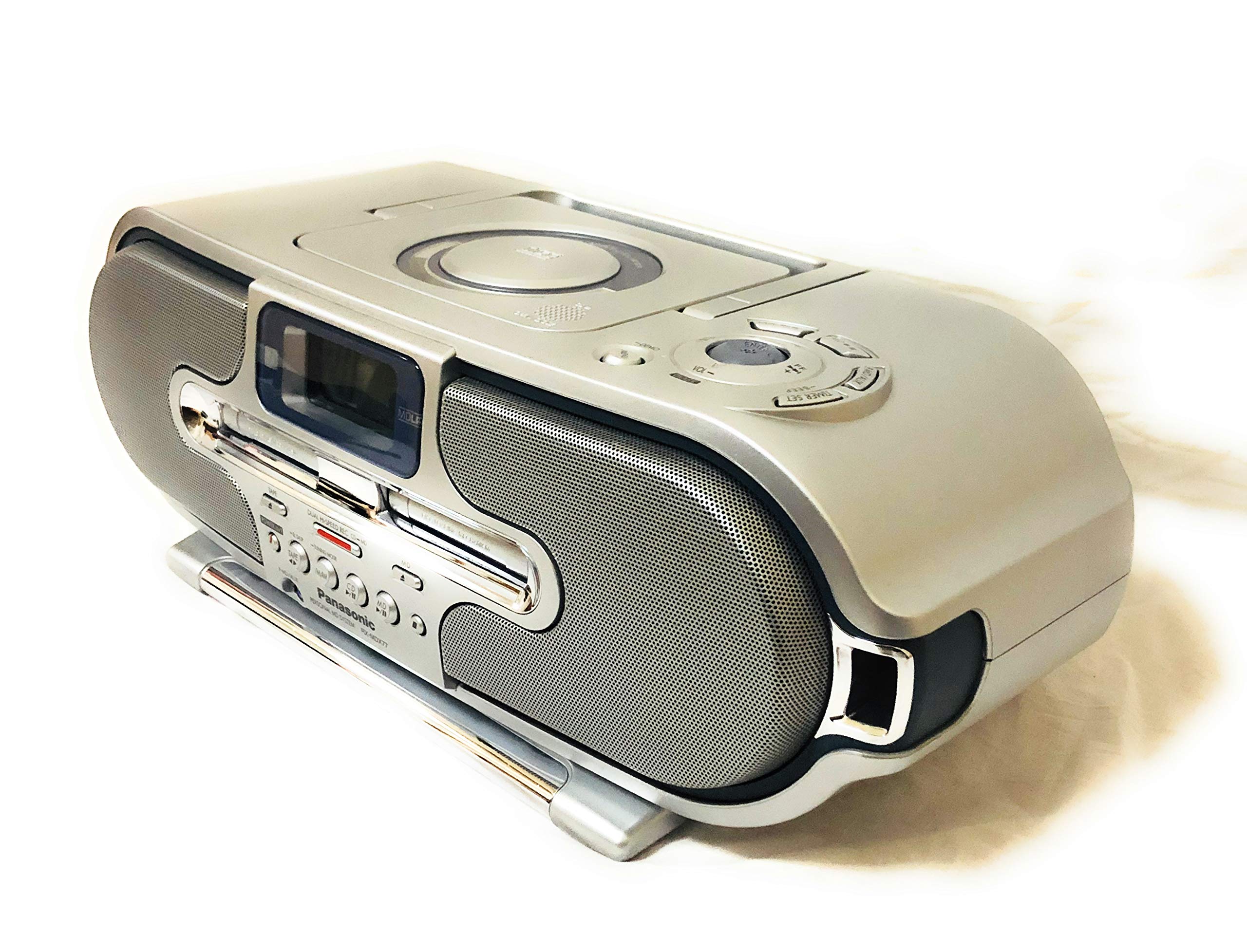 Amazon.co.jp: Panasonic RX-MDX77-S Silver Personal MD System, CD