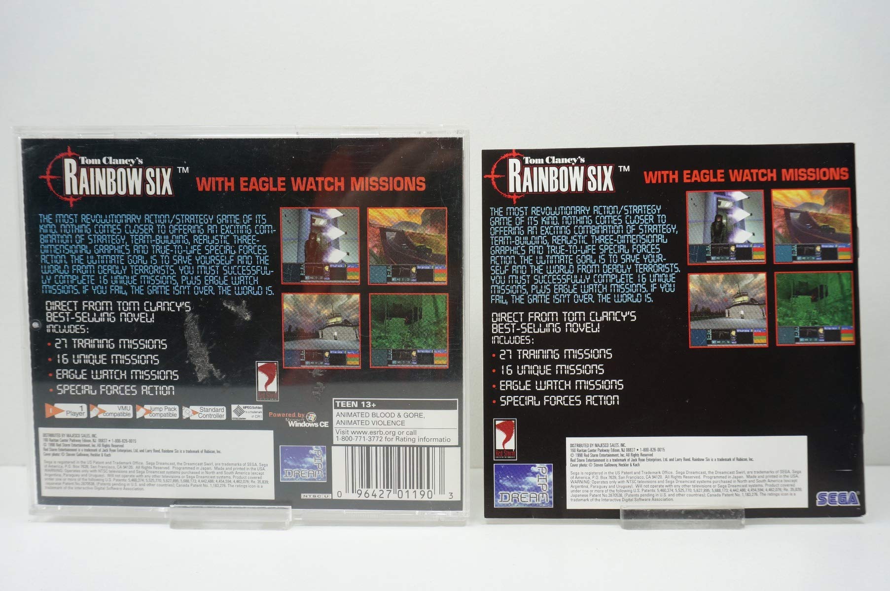 Amazon.com: Tom Clancy's Rainbow Six : Sega Dreamcast: Video Games