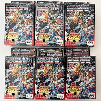 Amazon.co.jp: タカラ トランスフォーマー マイクロマスター 6体合体