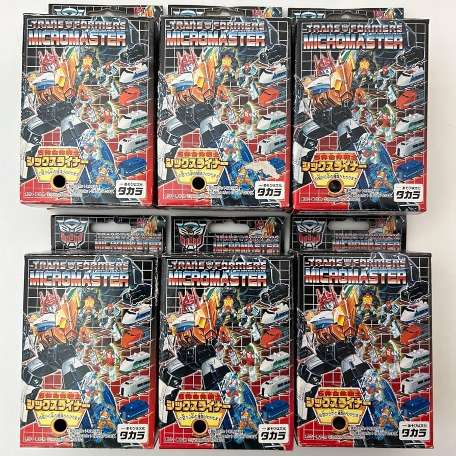 Amazon.co.jp: タカラ トランスフォーマー マイクロマスター 6体合体