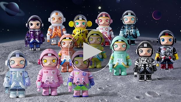 Amazon.com: POP MART MEGA Space Molly 100% 2-B Blind Box Figures