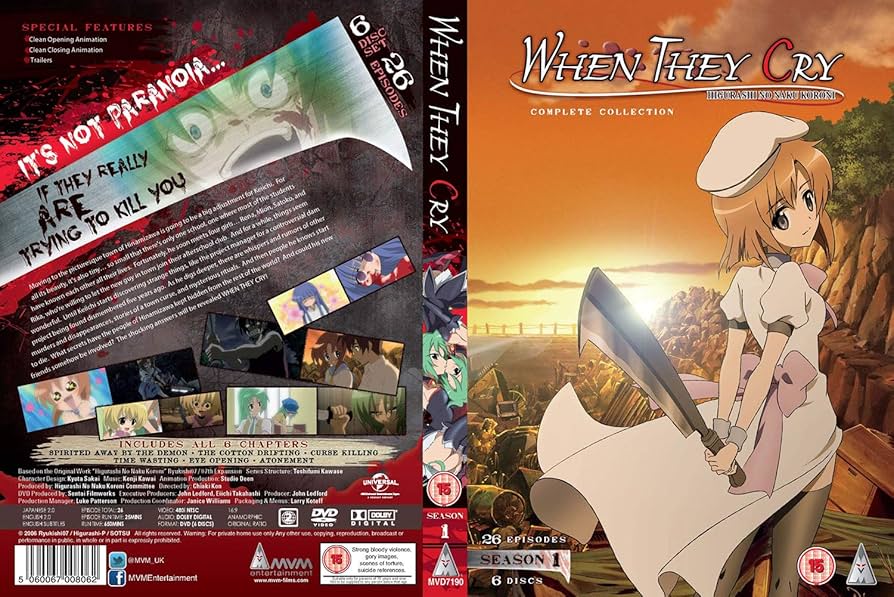 Amazon.co.jp: 「ひぐらしのなく頃に」 コンプリート DVD-BOX (全1-26