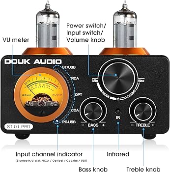 Amazon.com: Douk Audio ST-01 PRO 200W Bluetooth Amplifier, 2
