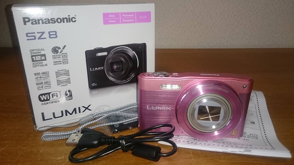 Amazon.co.jp: Panasonic DMC-SZ8-P Lumix SZ8 Digital Camera 12x
