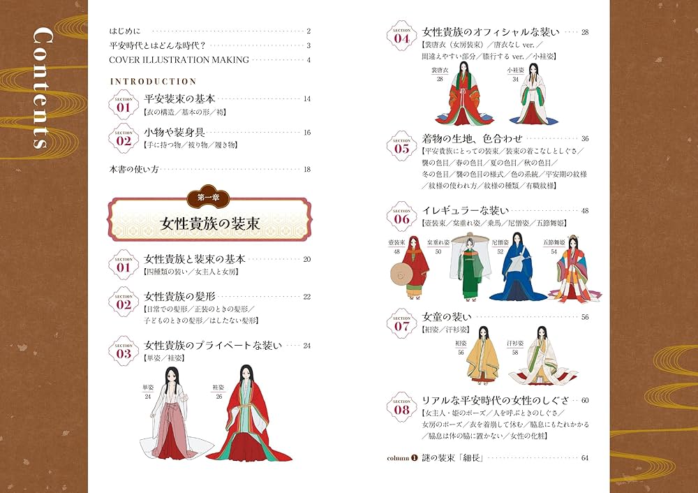 十二単と雅な和装の描き方 平安時代の装束大図鑑 神技作画資料集