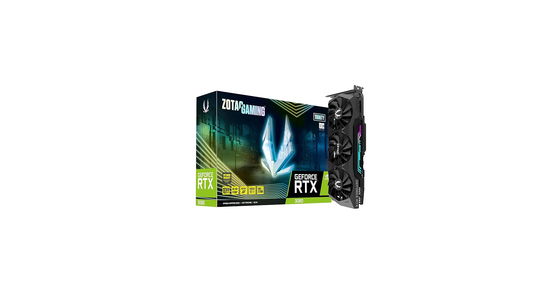 Amazon.com: ZOTAC Gaming GeForce RTX™ 3080 Trinity OC LHR 10GB