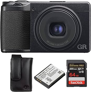 Amazon.com : Ricoh GR IIIx Digital Camera with Soft Case