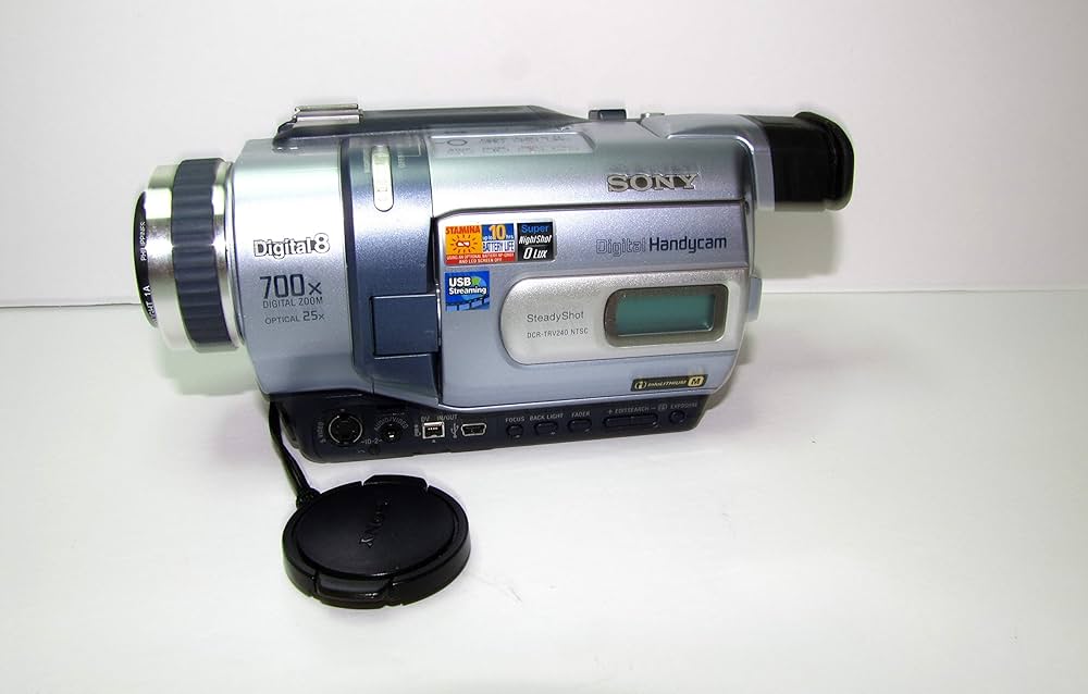 Sony Handycam DCR-TRV240 - Camcorder - 460 Kpix - optical zoom: 25