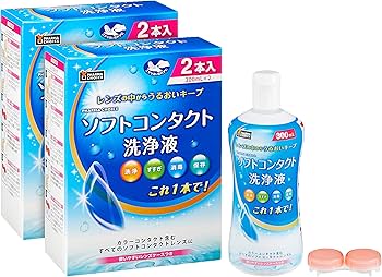 Amazon | [Amazon限定ブランド] PHARMA CHOICE ソフトコンタクト洗浄液
