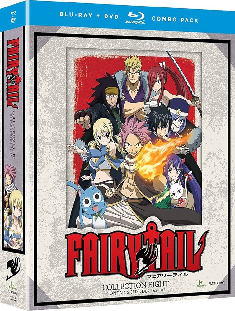 Amazon.com: Fairy Tail: Collection Eight [Blu-ray] : Todd