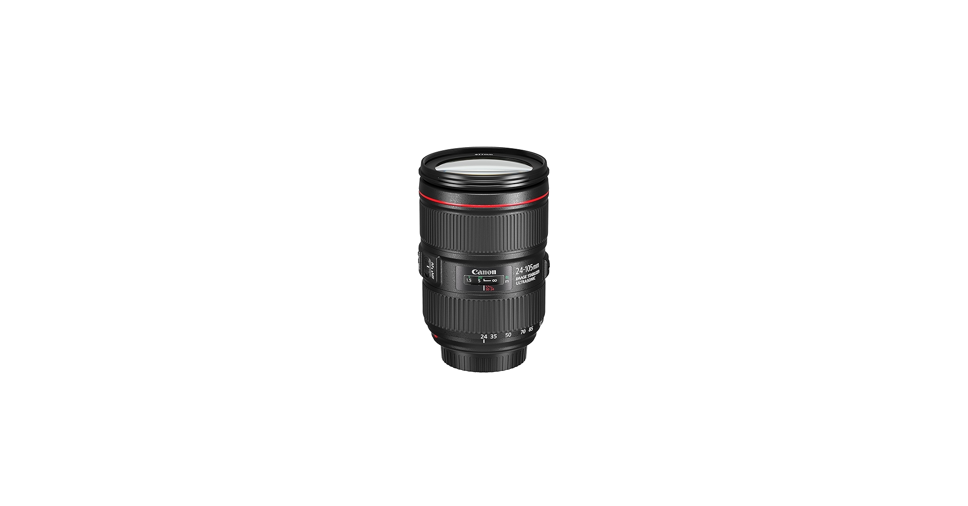 Amazon.com : Canon EF 24–105mm f/4L is II USM Lens, Black