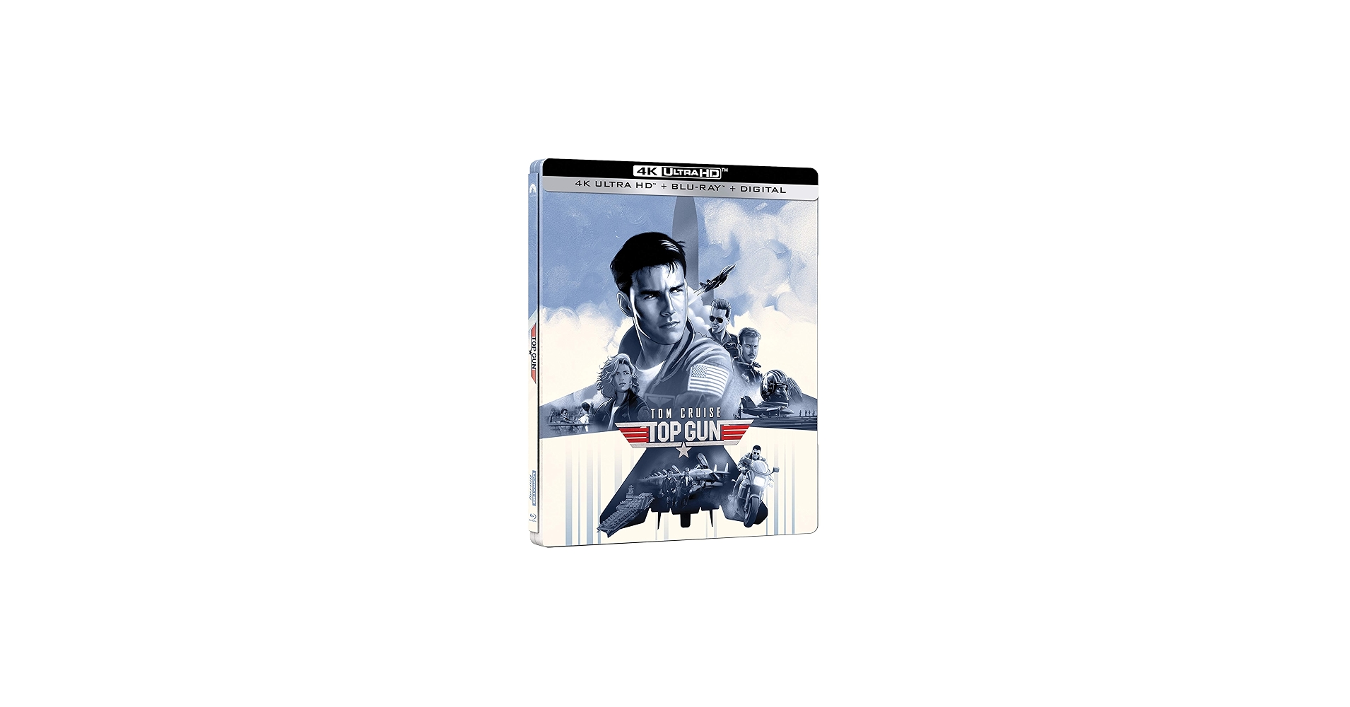 A】トップガン TOPGUN 国内版 スチールブック 4K Blu-ray A】トップ