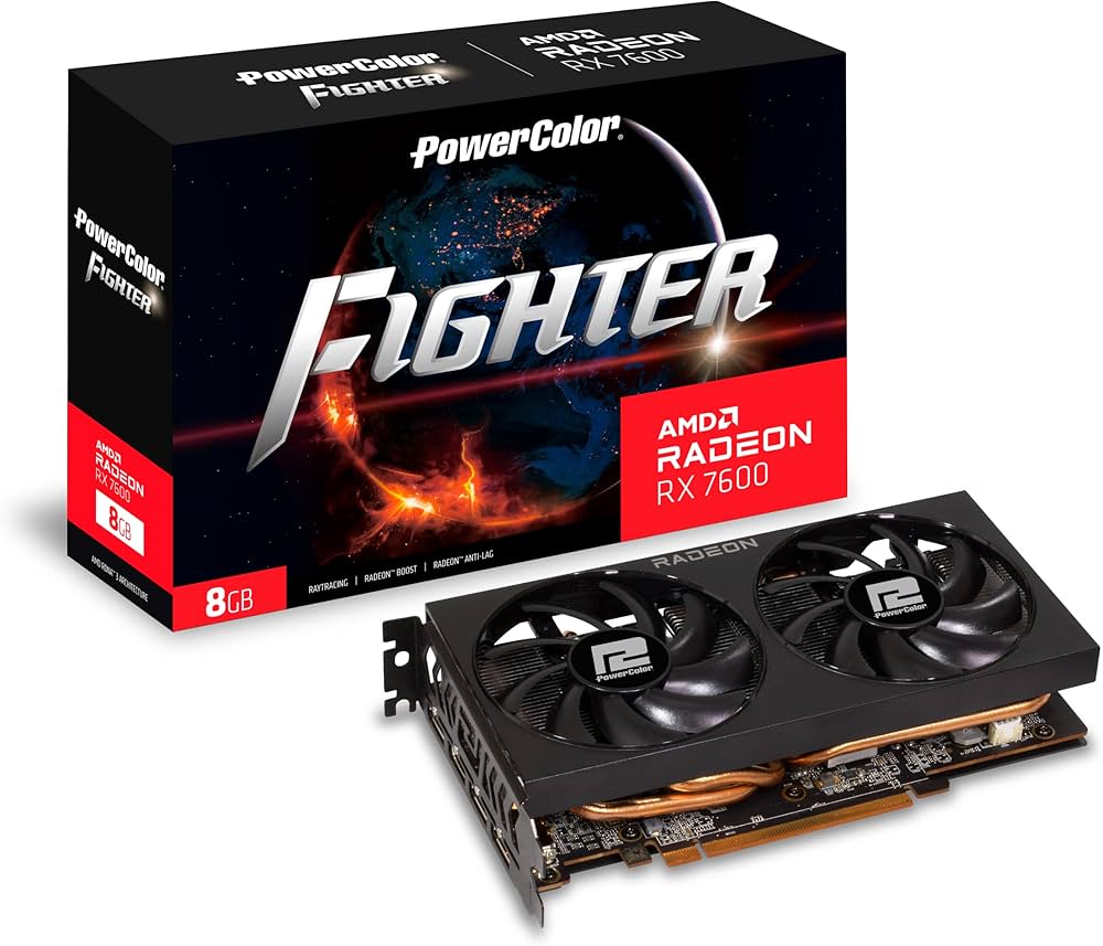 Amazon | PowerColor AMD Radeon RX 7600搭載グラフィックカード