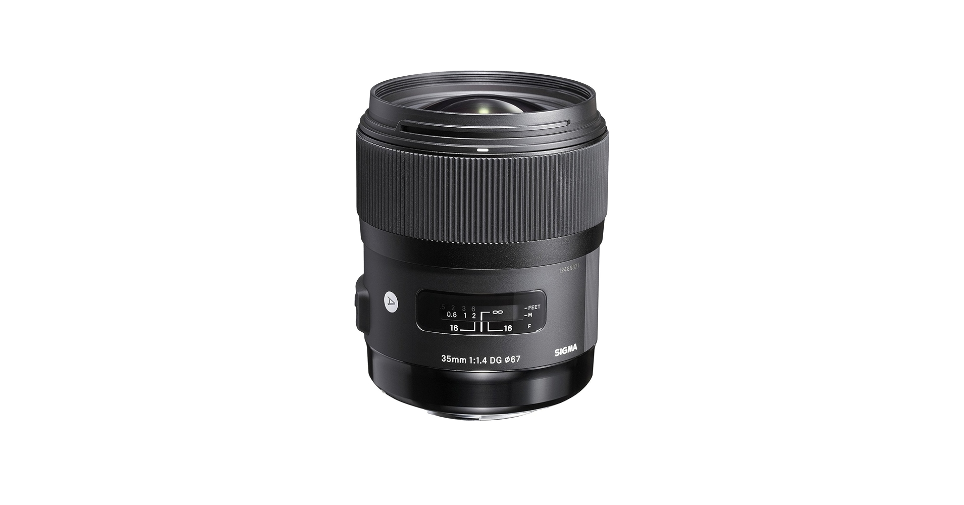 Amazon.com : Sigma 35mm F1.4 Art DG HSM Lens for Nikon, Black, 3.7