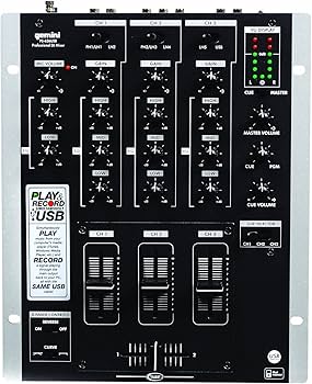 Amazon.co.jp: ジェミナイ DJミキサーGEMINI PS-626X / USB PS-626X