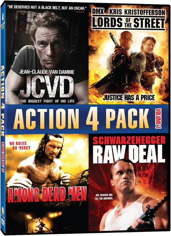 Amazon.com: Action 4 Pack - Volume 1 (JCVD / Lords Of The Street