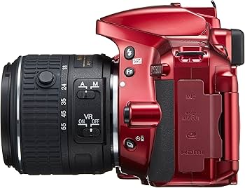 Amazon.co.jp: Nikon DSLR Camera D5300 Double Zoom Kit 2, Red