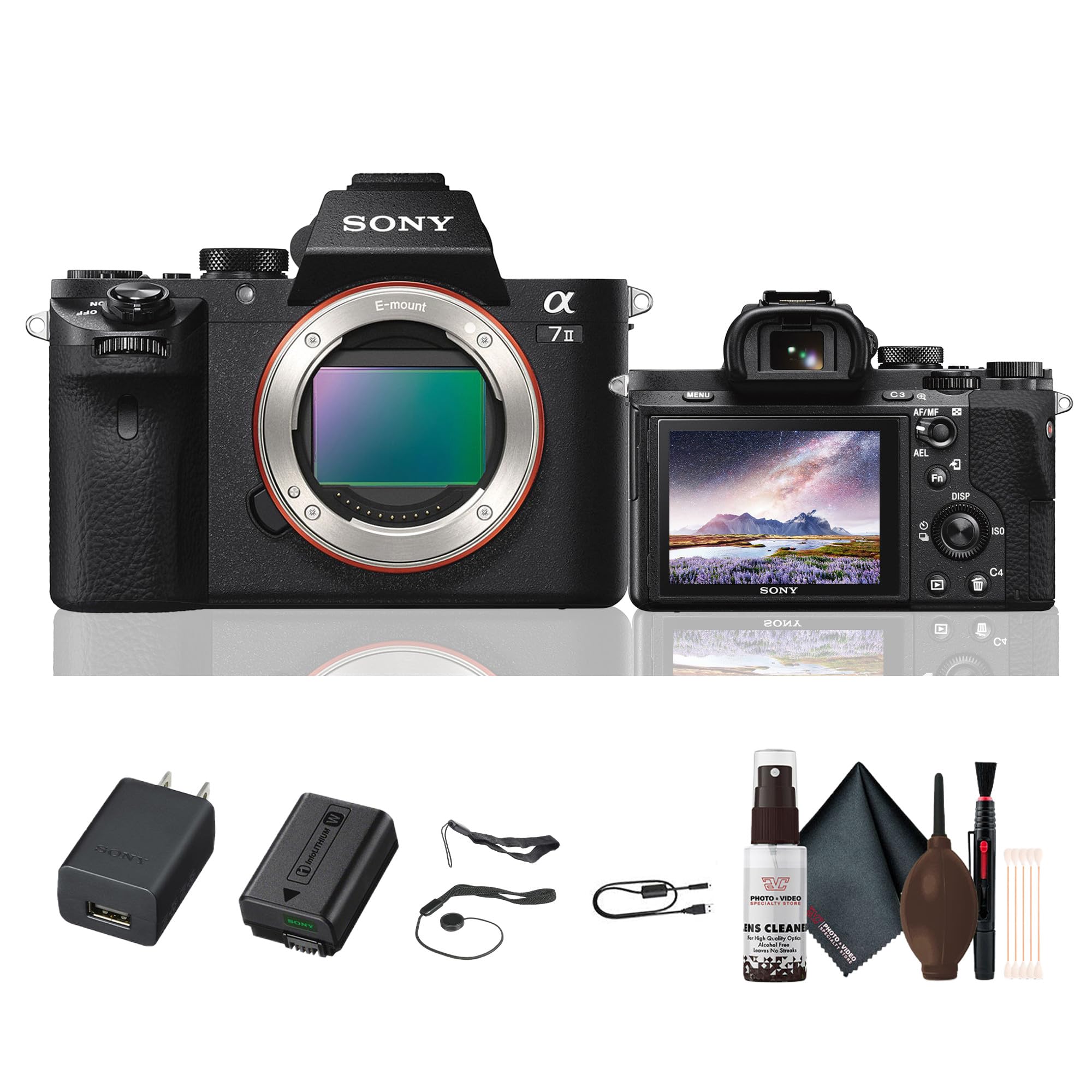 Amazon.com : Sony Alpha a7 II ILCE-7M2/B Full-Frame Mirrorless