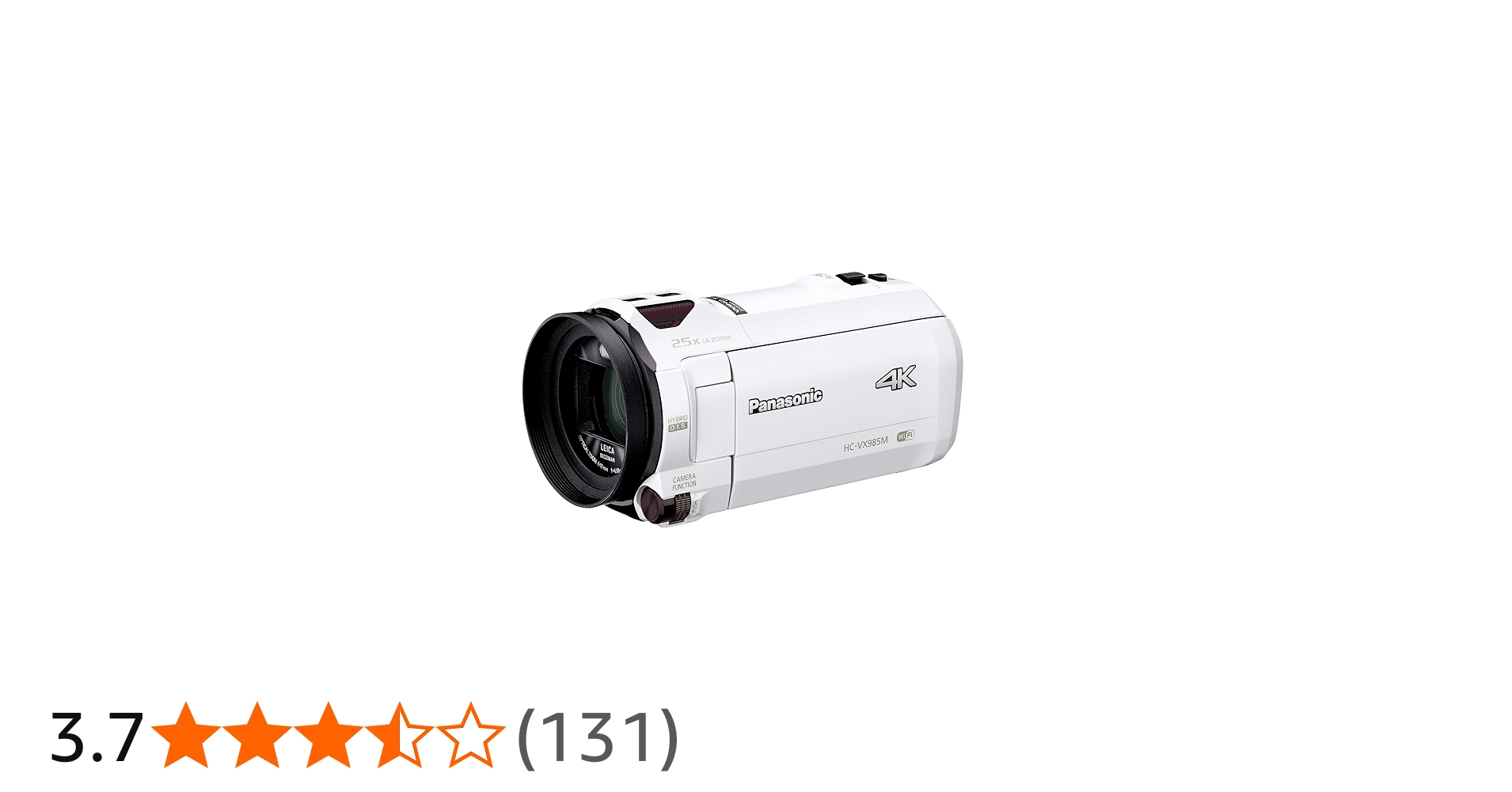 Amazon.co.jp: パナソニック 4K ビデオカメラ VX985M 64GB あとから