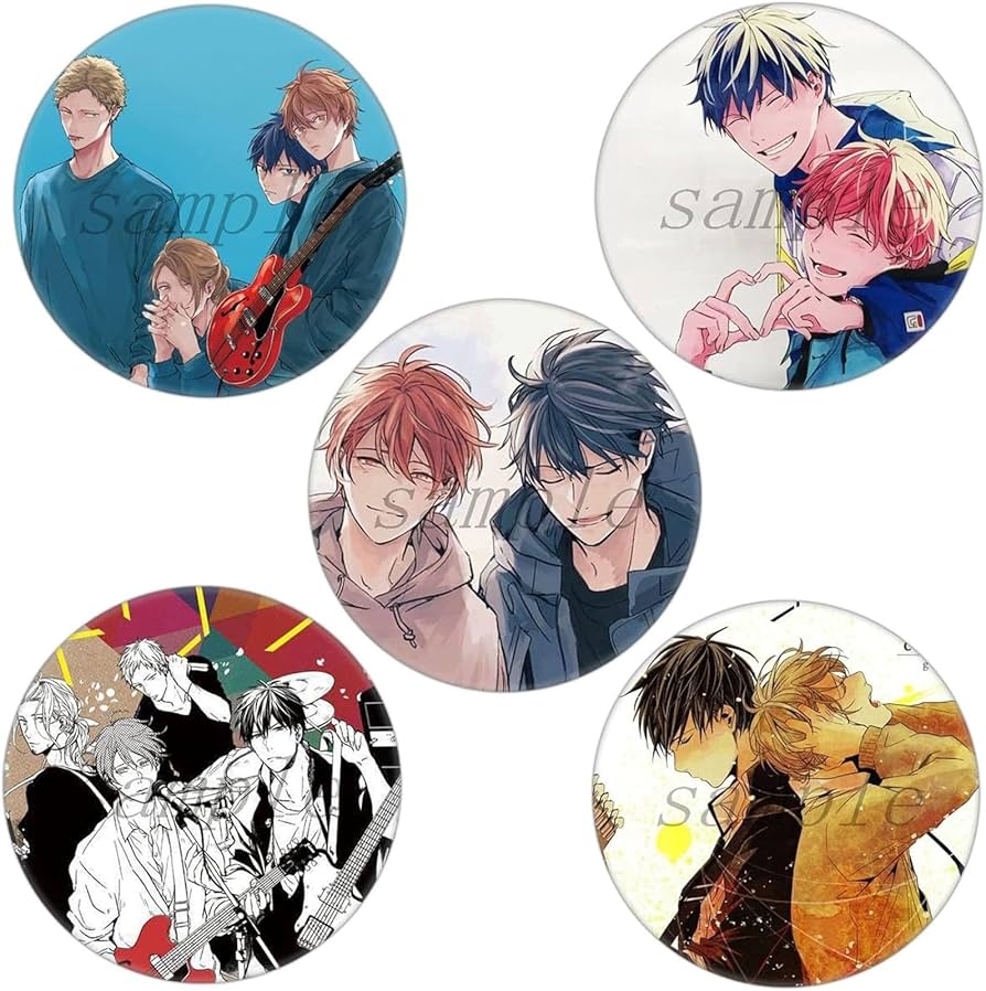 ギヴン キャラバッジコレクション 缶バ セット 上ノ山立夏 ギヴン