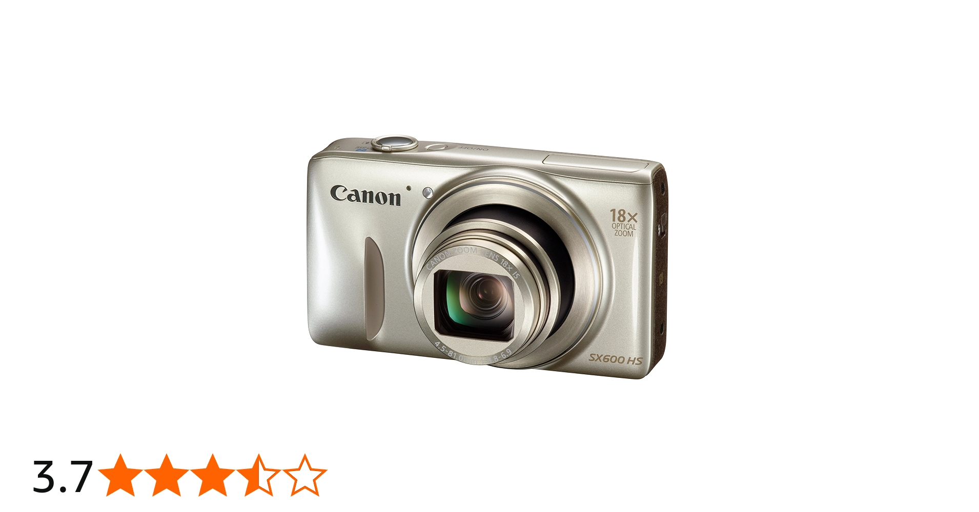 Amazon | Canon デジタルカメラ Power Shot SX600 HS ゴールド 光学18