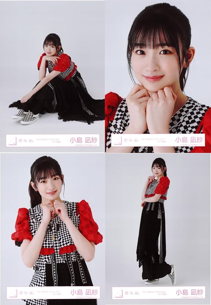 ま*る様 櫻坂46 小島凪紗 4th year アニラ ライブ衣装 直筆 サイン ま