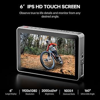 Amazon.com : VILTROX DC-X2 6 Inch Touchscreen Camera Field Monitor