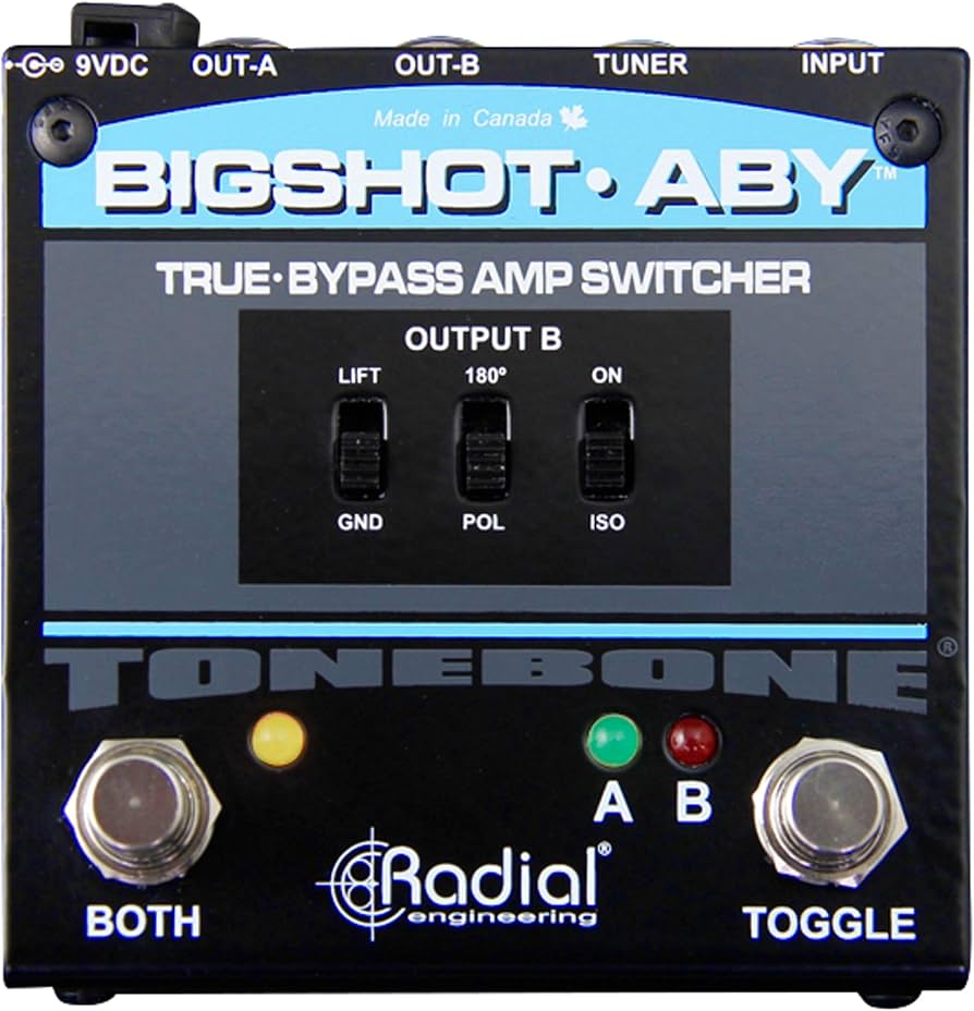 Amazon.com: Radial BigShot ABY True Passive Switcher : Musical