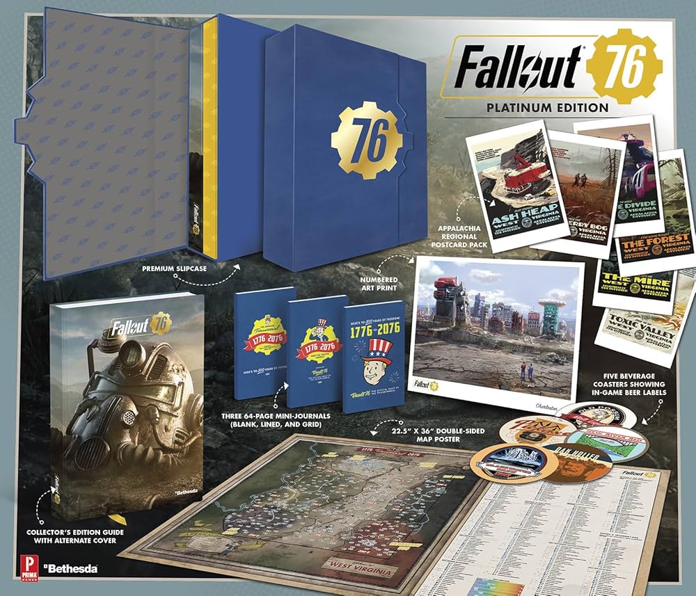 Fallout 76: Prima Official Platinum Edition Guide: Hodgson, David