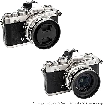 Amazon.com : Silver Screw-in Lens Hood Shade for Nikon Z DX 16
