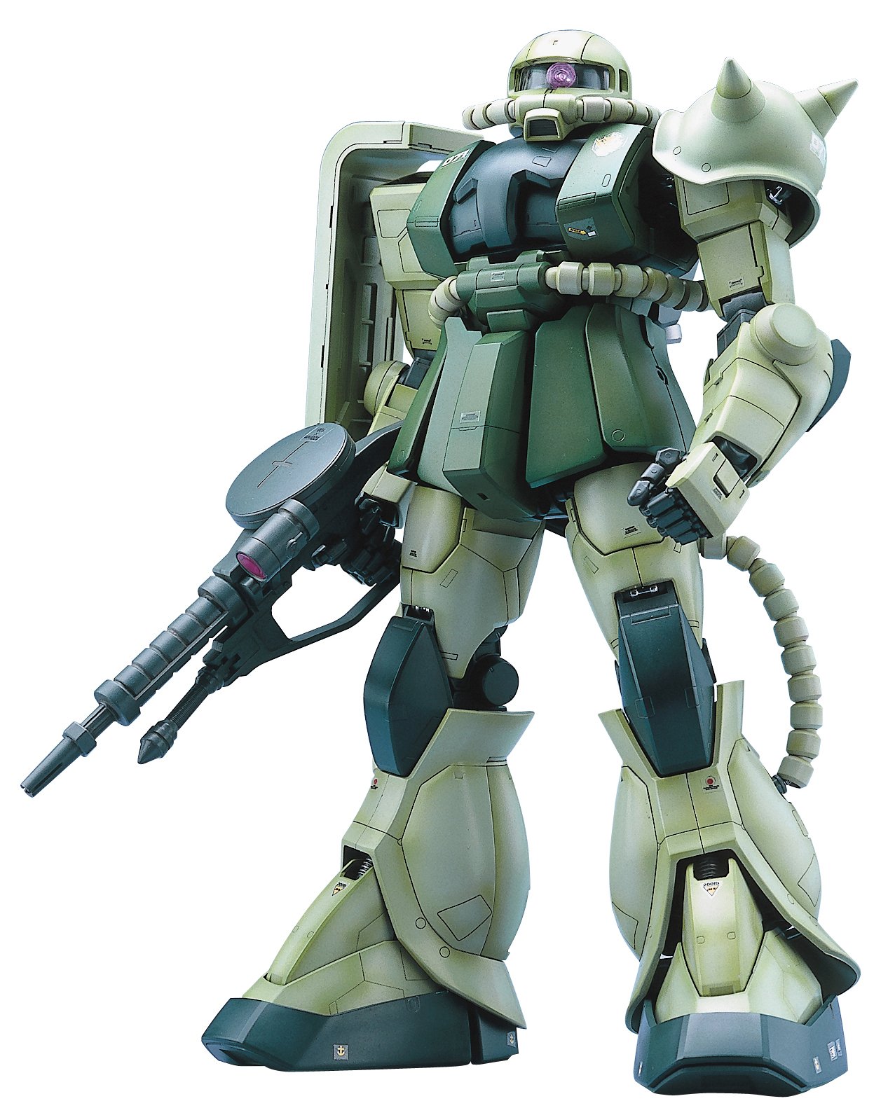 Amazon.com: Bandai Hobby MS-06F Zaku II Mobile Suit Gundam Perfect