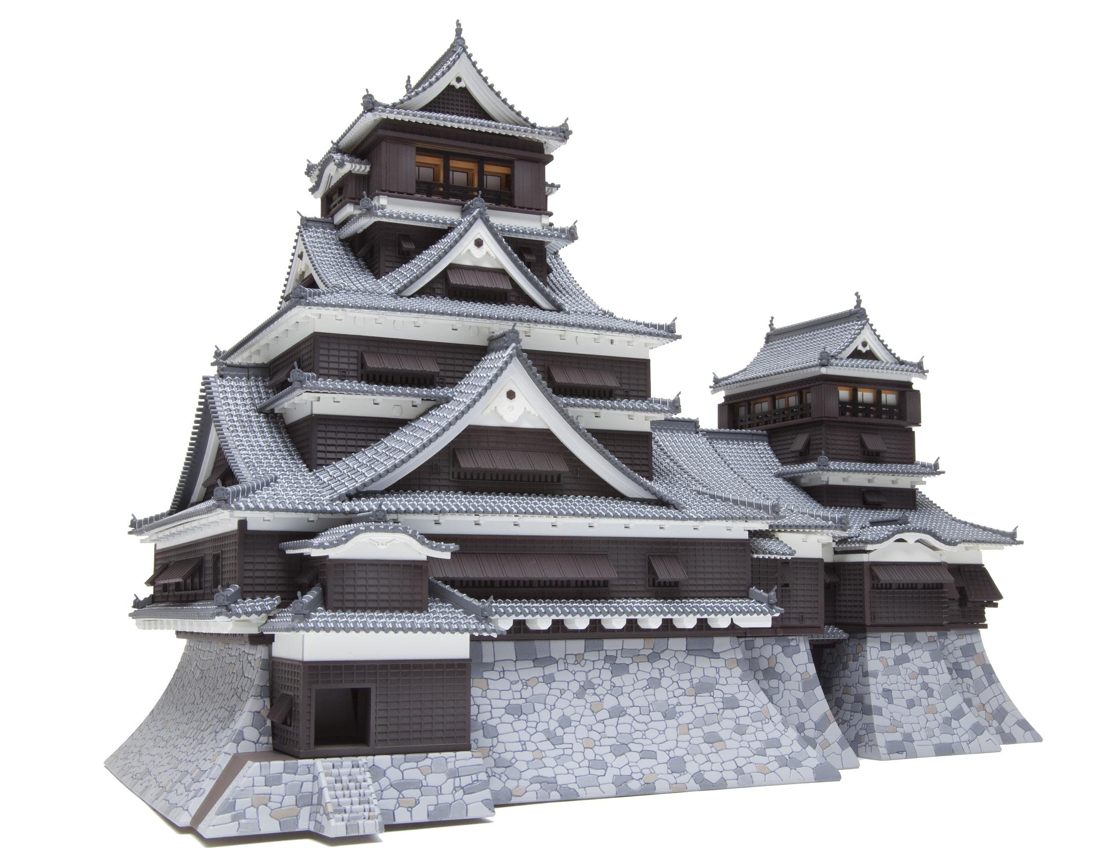 Amazon | VANCE VG001 1/144スケール 熊本城 | プラモデル 通販