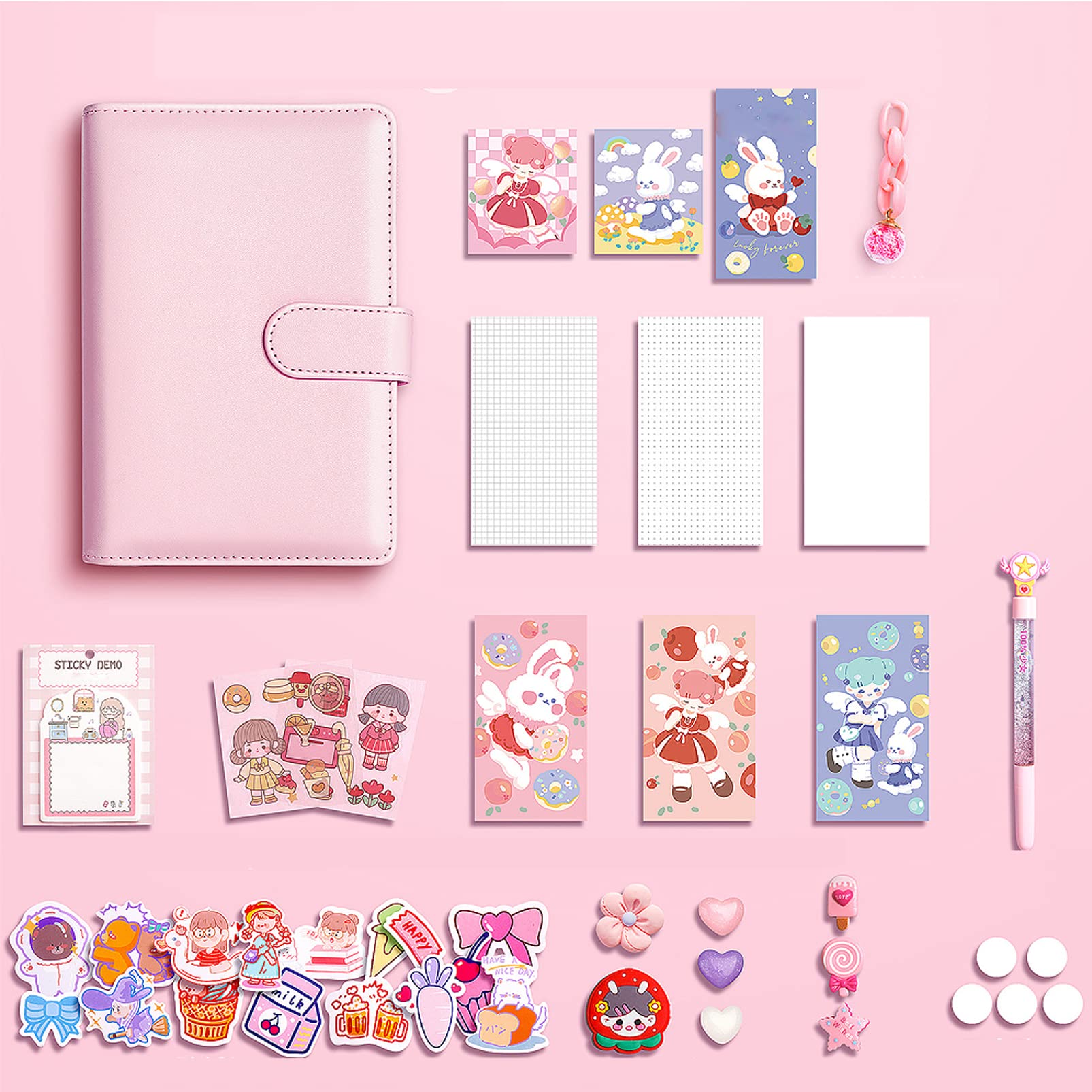 Amazon.co.jp: Dekori シール帳 A6 PUレザー ポケット 50枚セット