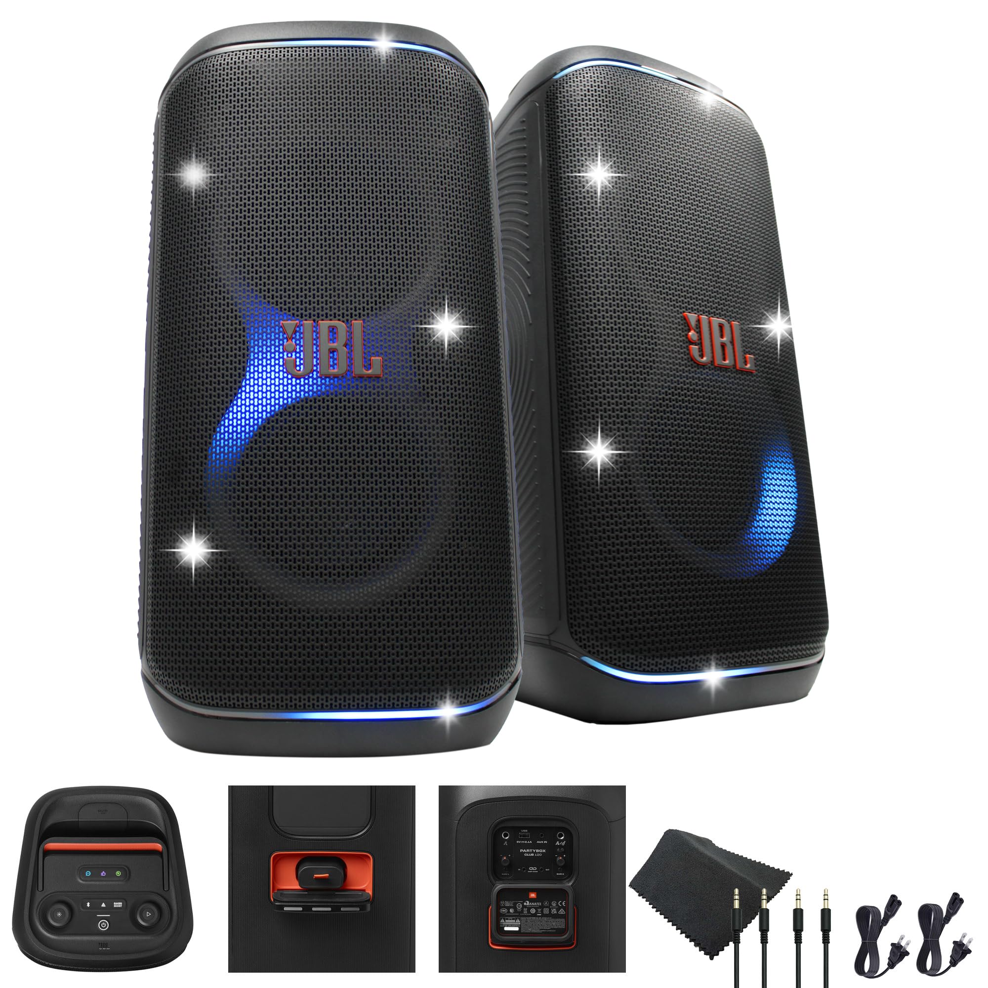 Amazon.com: JBL PartyBox Club 120-160W Portable Wireless Splash