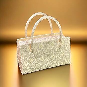 Amazon.co.jp: [錦匠] 京都発 龍村織物 利休バッグ 正絹 防水 日本製