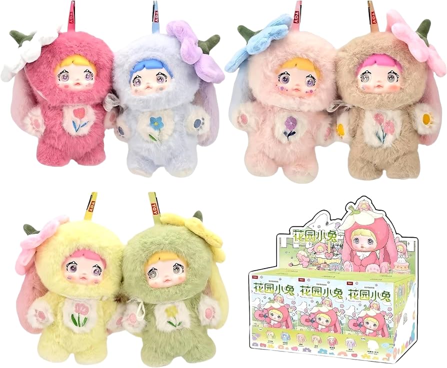 Amazon.co.jp: Briskyjp 庭のウサギシリーズ ブラインドドール 6個の