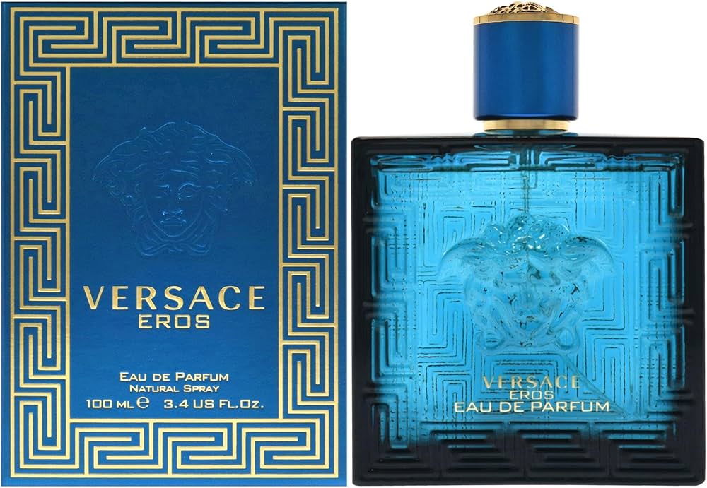 Amazon.com : Versace Eros for Men 3.4 oz Eau de Parfum Spray