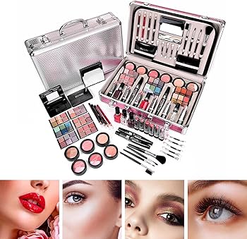 Amazon | メイクアップ化粧品セット 68点セット フル美容化粧品 メイク