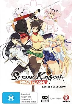 Amazon.co.jp: 閃乱カグラ コンプリート DVD-BOX (全12話，300分