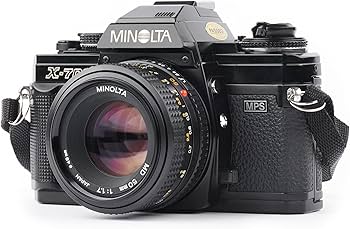 Amazon.com : Minolta X-700 35mm Film SLR with Minolta MD 50mm 1:2